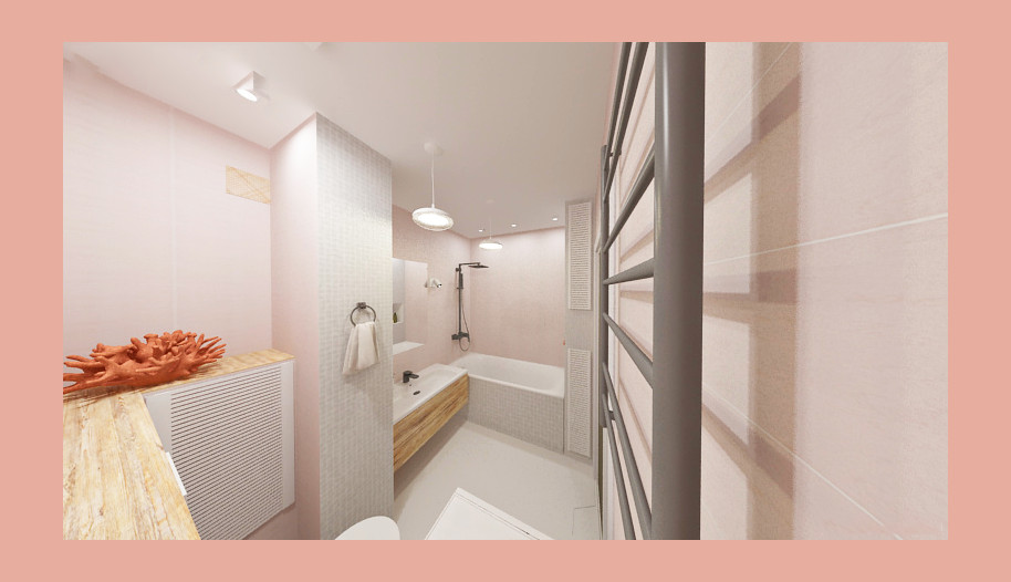 Однокомнатная квартира в перепланировке в двухкомнатную