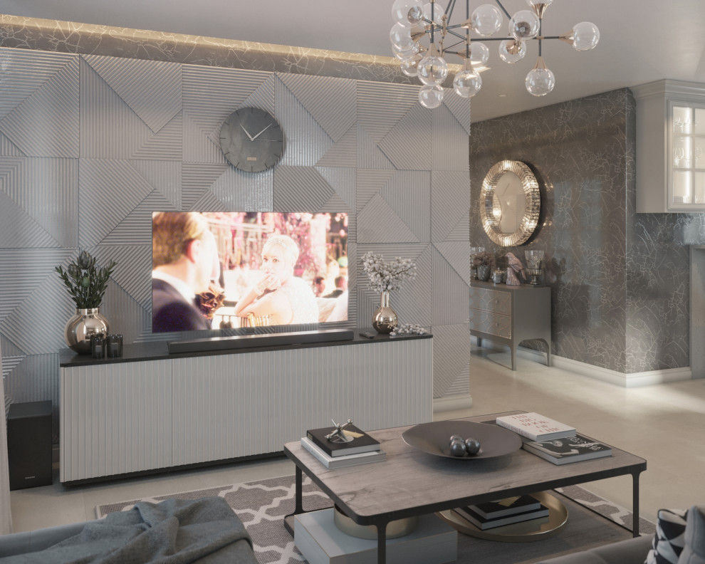 Кухня-гостинная