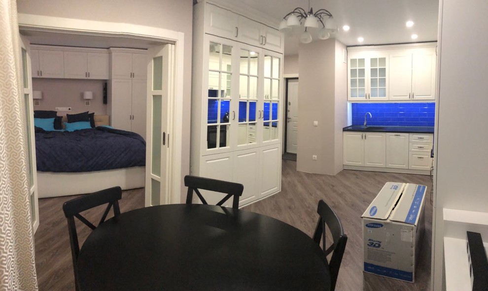 Реализованный проект однокомнатной квартиры, Екатеринбург