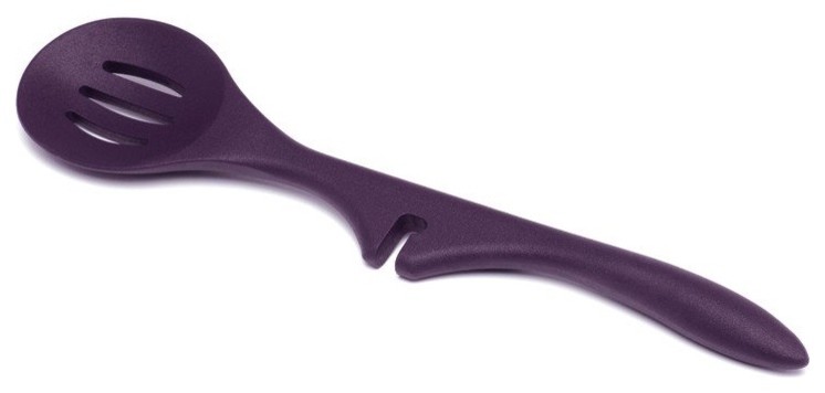 Tools And Gadgets Lazy Slotted Spoon, Purple
