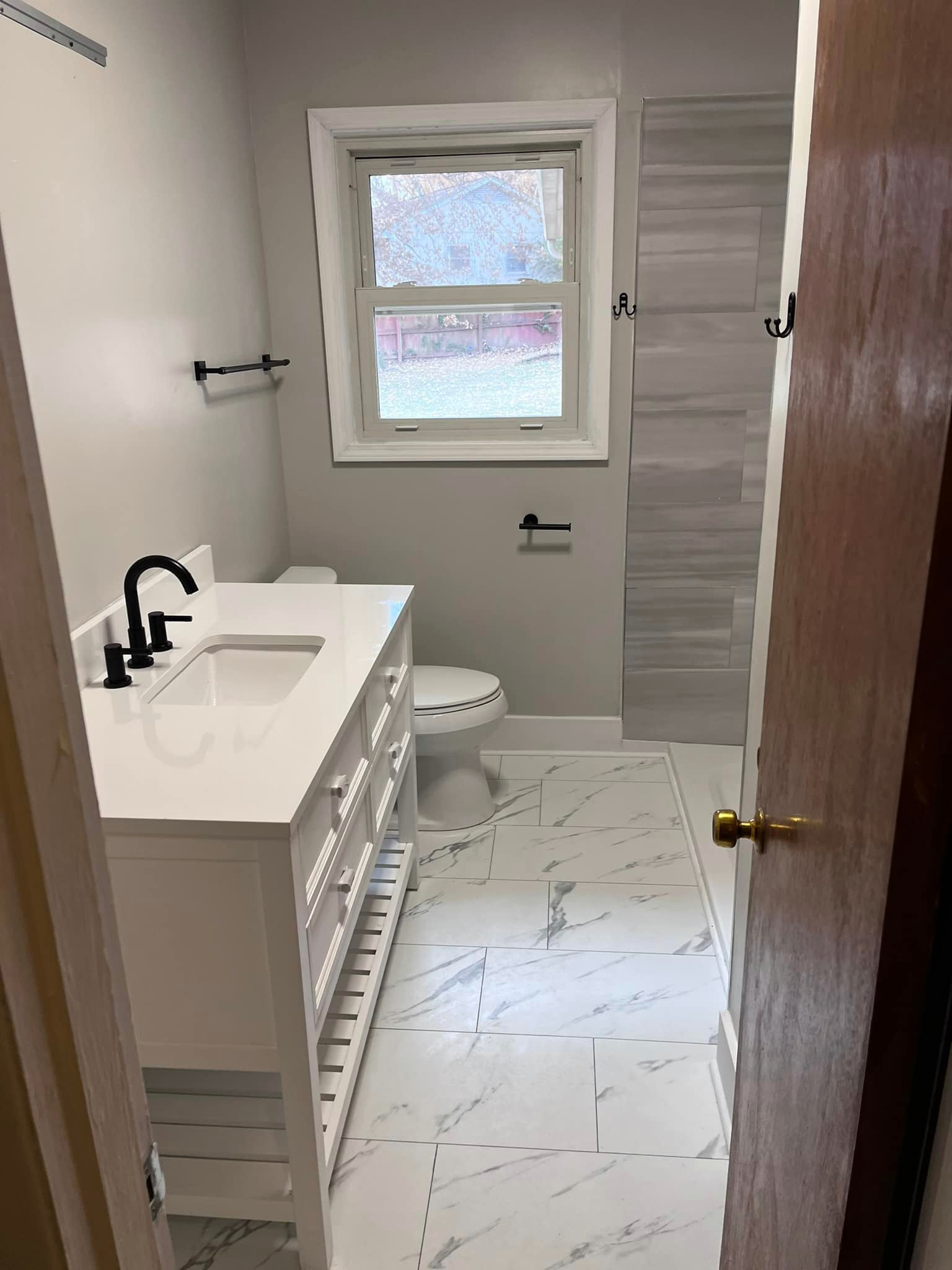 Bathroom Remodel after