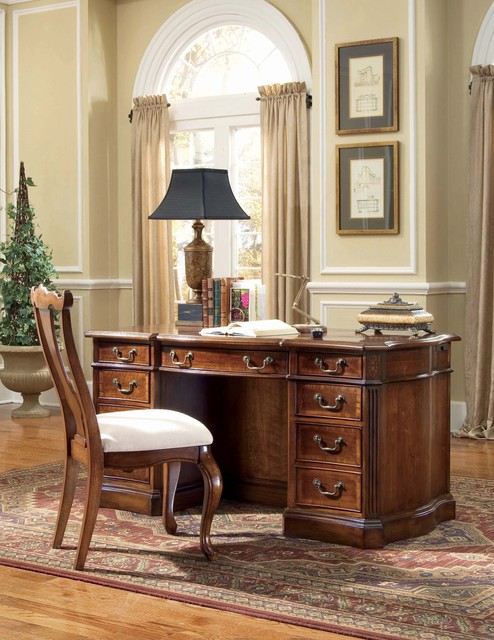 Furniture 060 10 460 Belle Grove 60 Inch Wide Executive Desk With 7 Draw