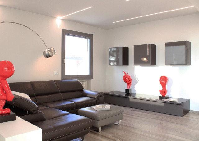 Villa Odissey - interni modern-wohnbereich