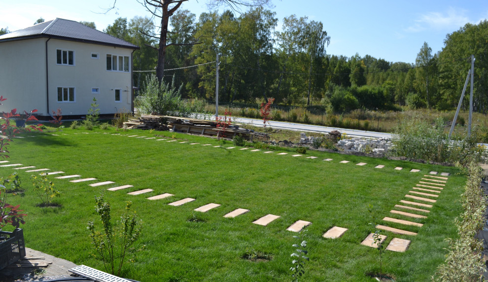 Современный сад в Академгородке
