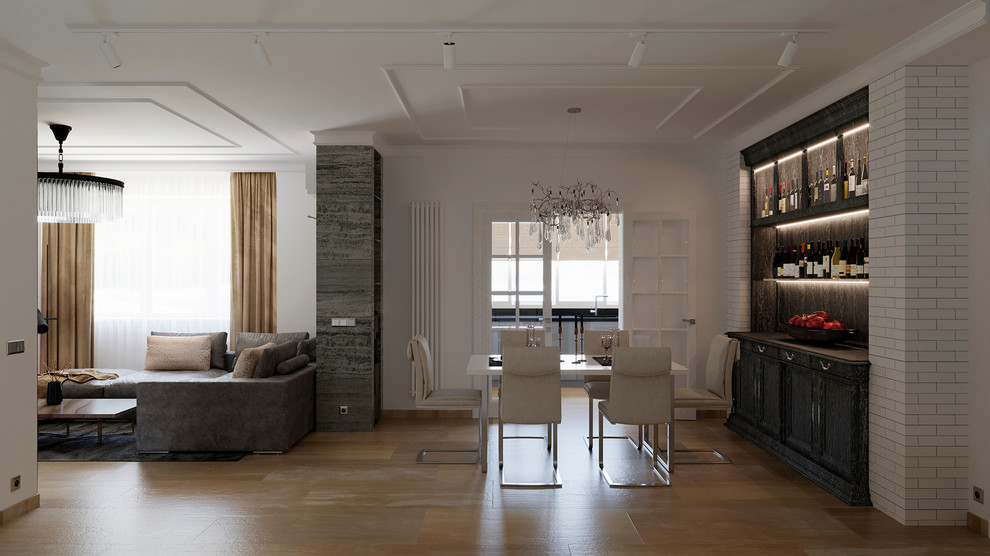 Редизайн старого фонда. Современная классика.