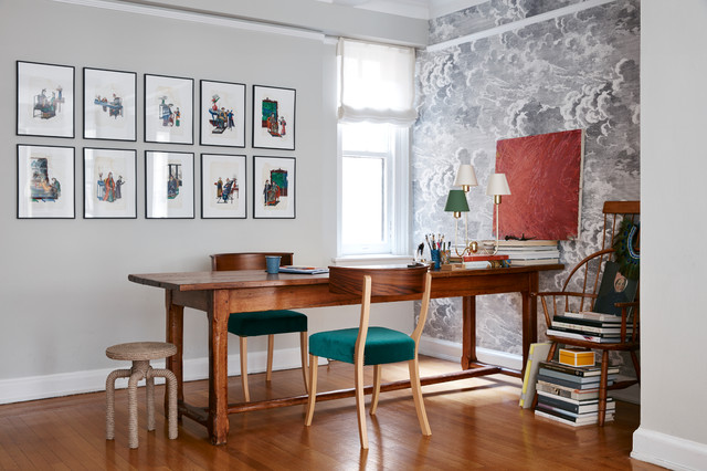 Upper East Side Office eclectico-despacho
