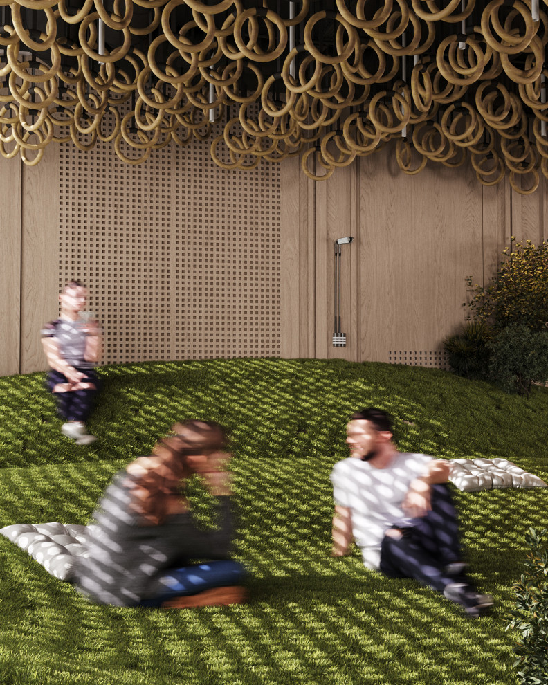 Комната отдыха сотрудников. Штаб-квартира Совкомбанк