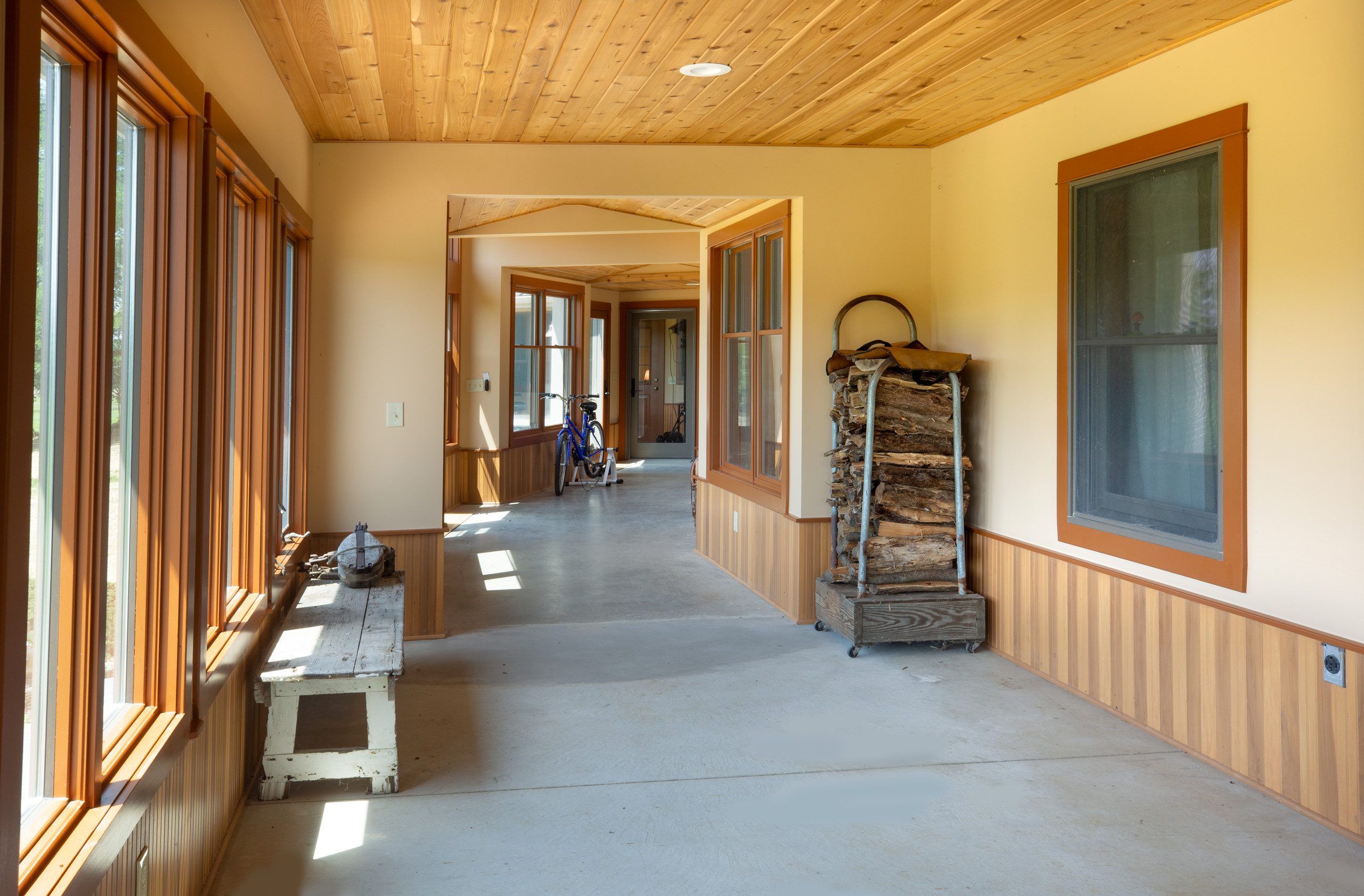 Rural Addition, Walkway, and Garage