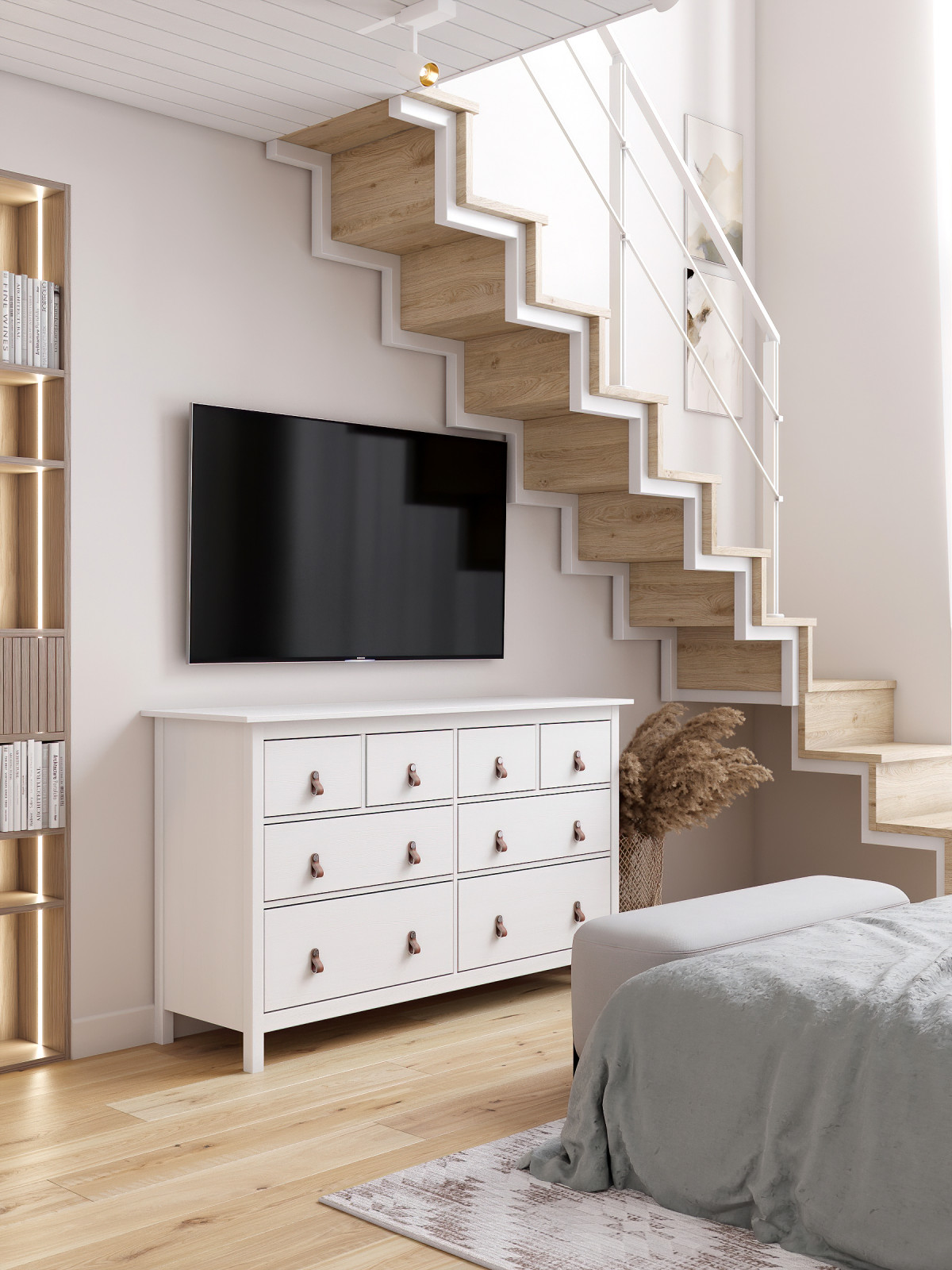 Двухуровневая квартира в стиле "ваби-саби". ЖК Событие