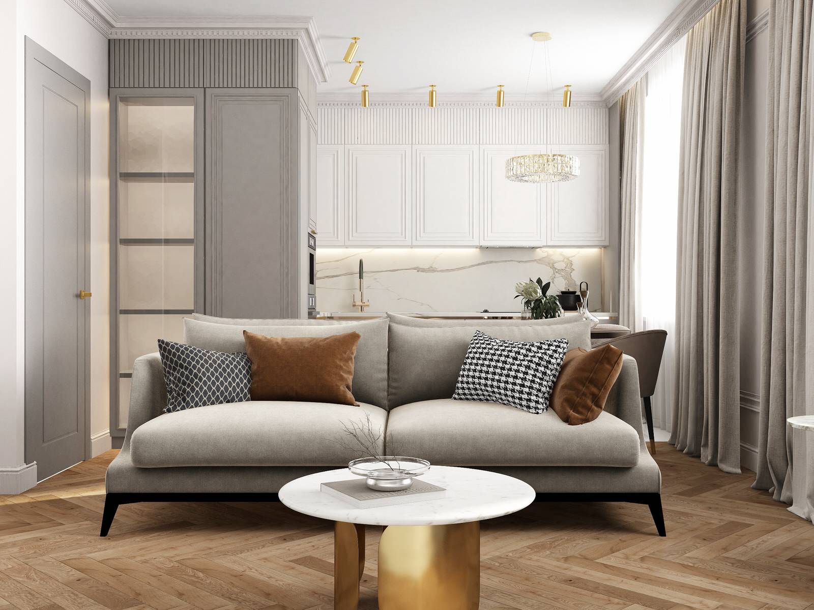 Кухня-гостиная