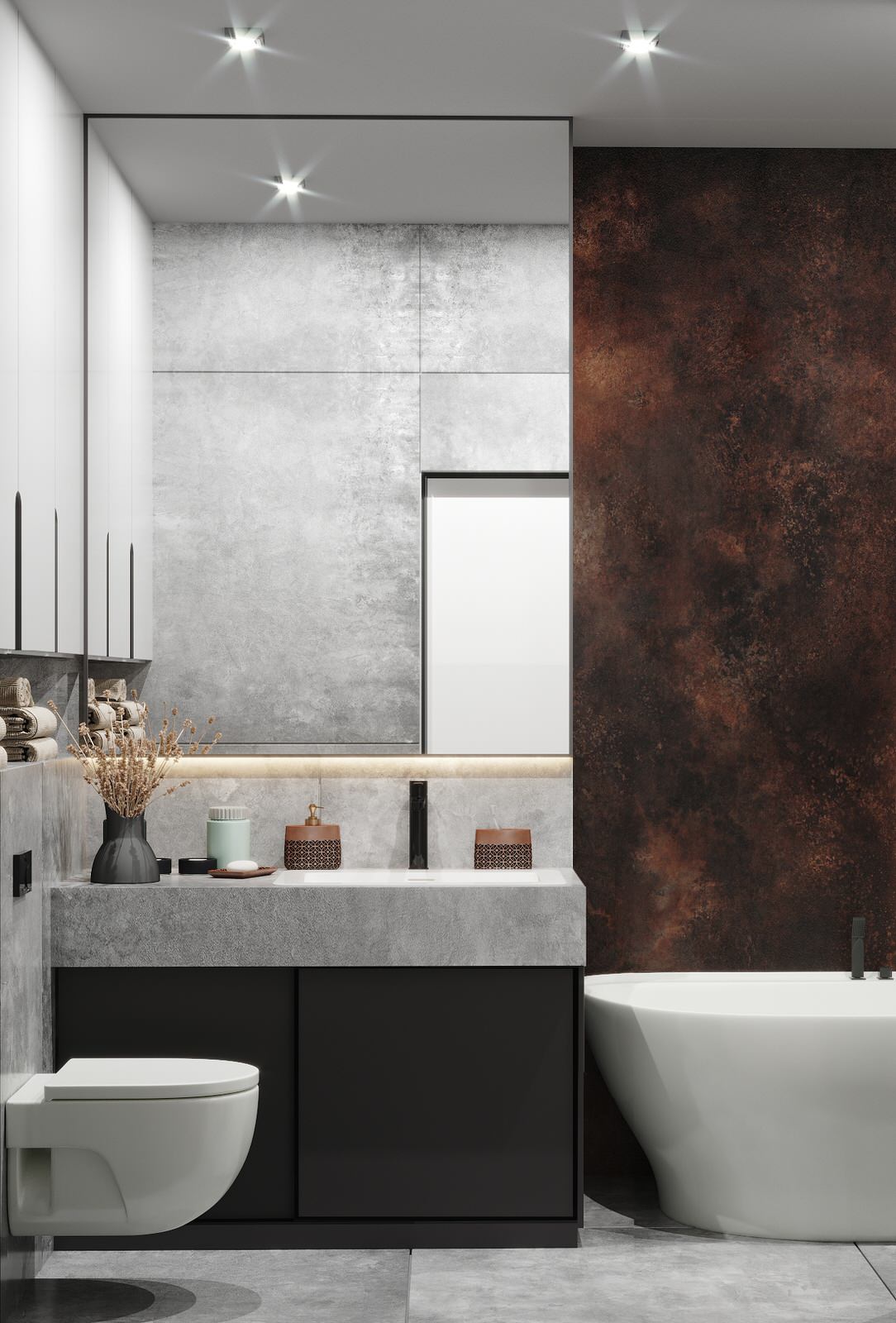 Санузел, 5 кв.м., ЖК Максим Горький