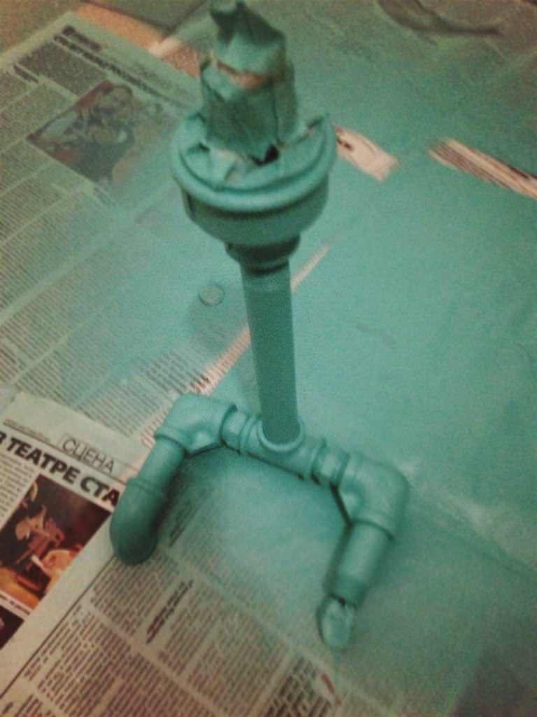 Светильники из водопроводной трубы