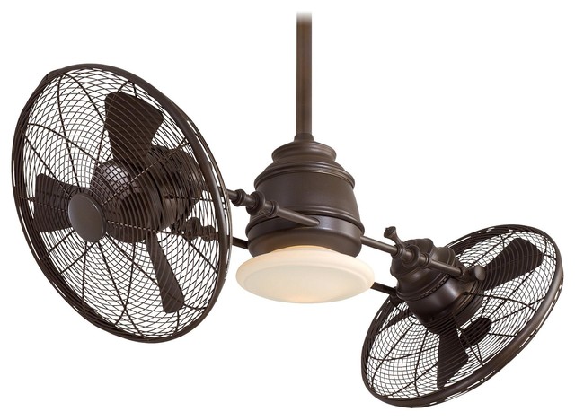 Minka Aire Vintage Gyro Oil Rubbed Bronze 42 Ceiling Fan