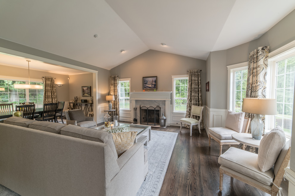 Home design - transitional home design idea in Seattle