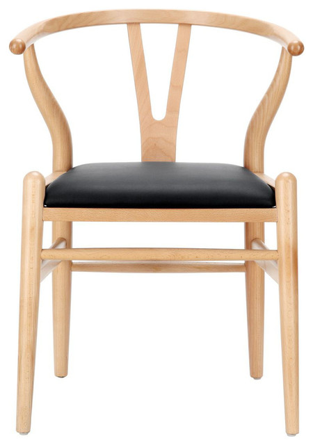 Amish Dining Chair in Black