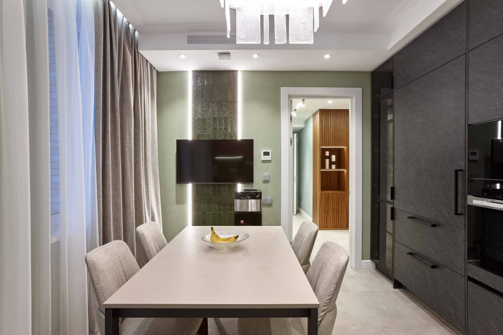 Дизайн и ремонт квартиры в ЖК «Мосфильмовский» — Бабушка и внучка