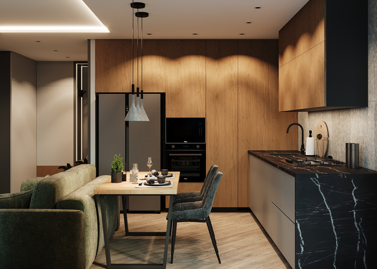 г. Иваново, Дизайн-проект евродвушки 57 м2