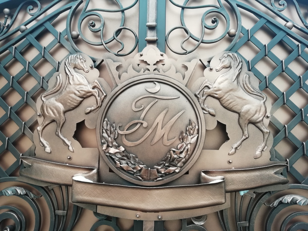 Кованые ворота Юрлово