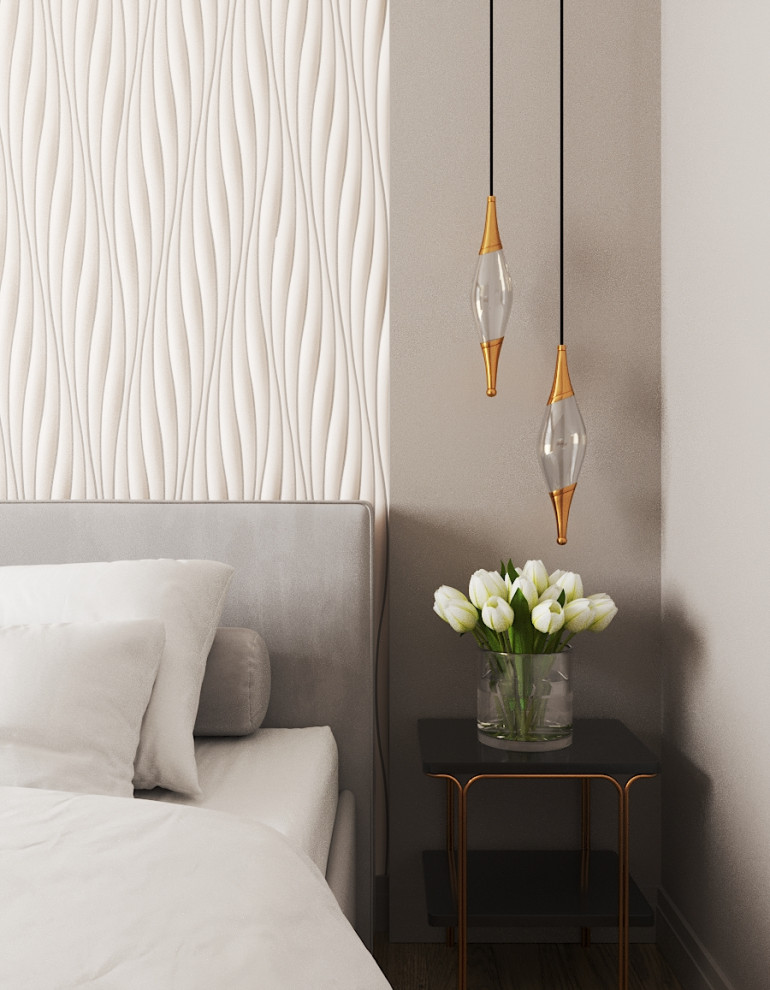 Спальня в двухкомнатной квартире ЖК Ты и Я