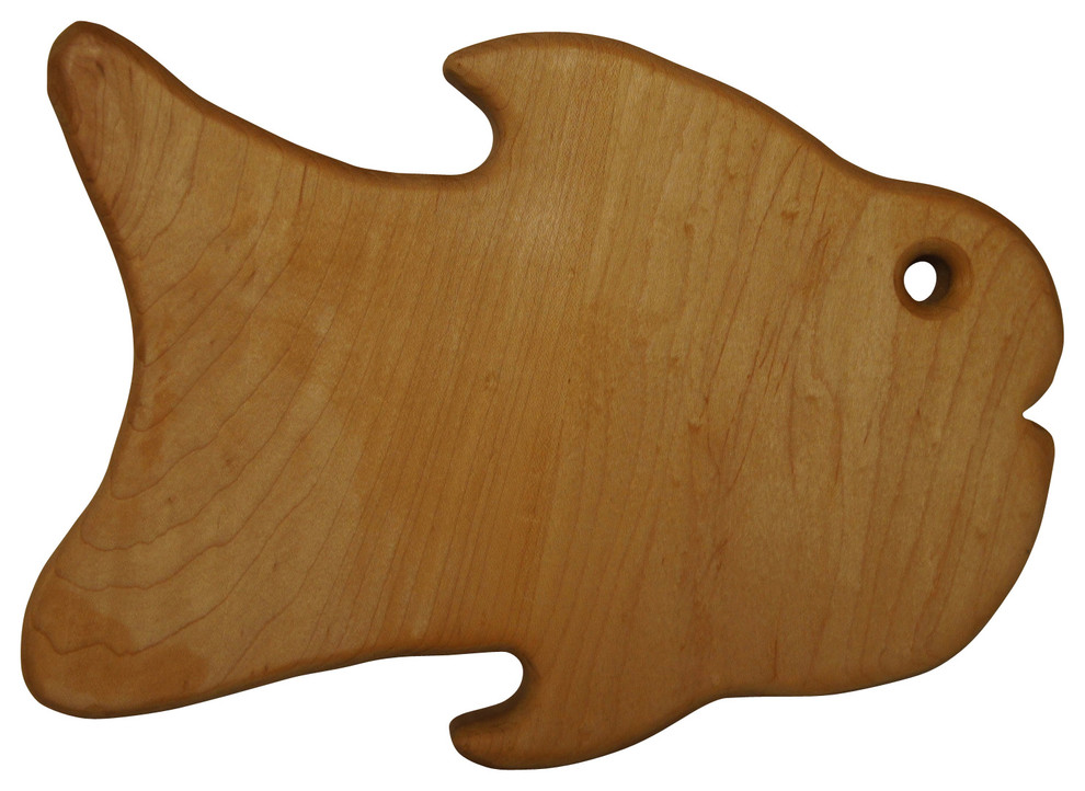 Fish Hard Maple Cutting Board