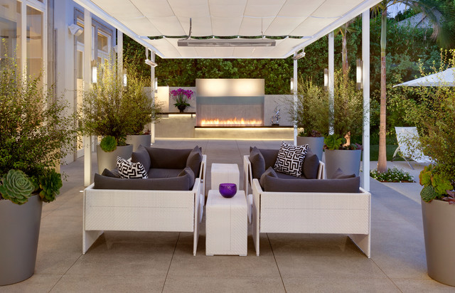 Alta Pool - contemporary-patio