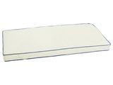 Sunbrella 60 X 19 X 3 Outdoor Corded Bench Cushion Silver Gray : Target