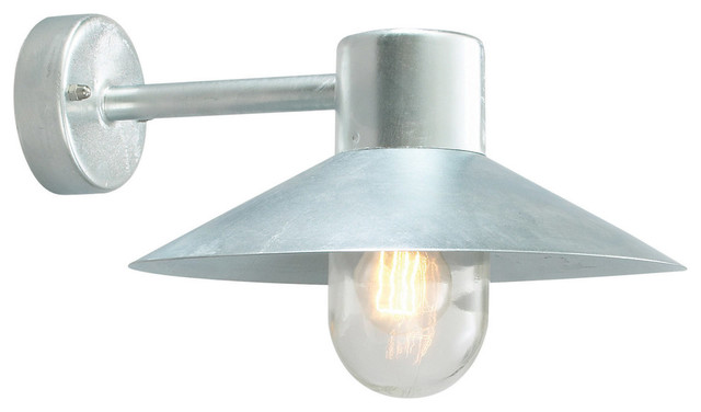 Lund Wall Lantern, Galvanised