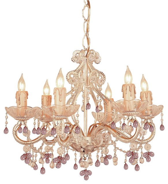 Crystorama Paris Flea Market Mini Chandelier Champagne