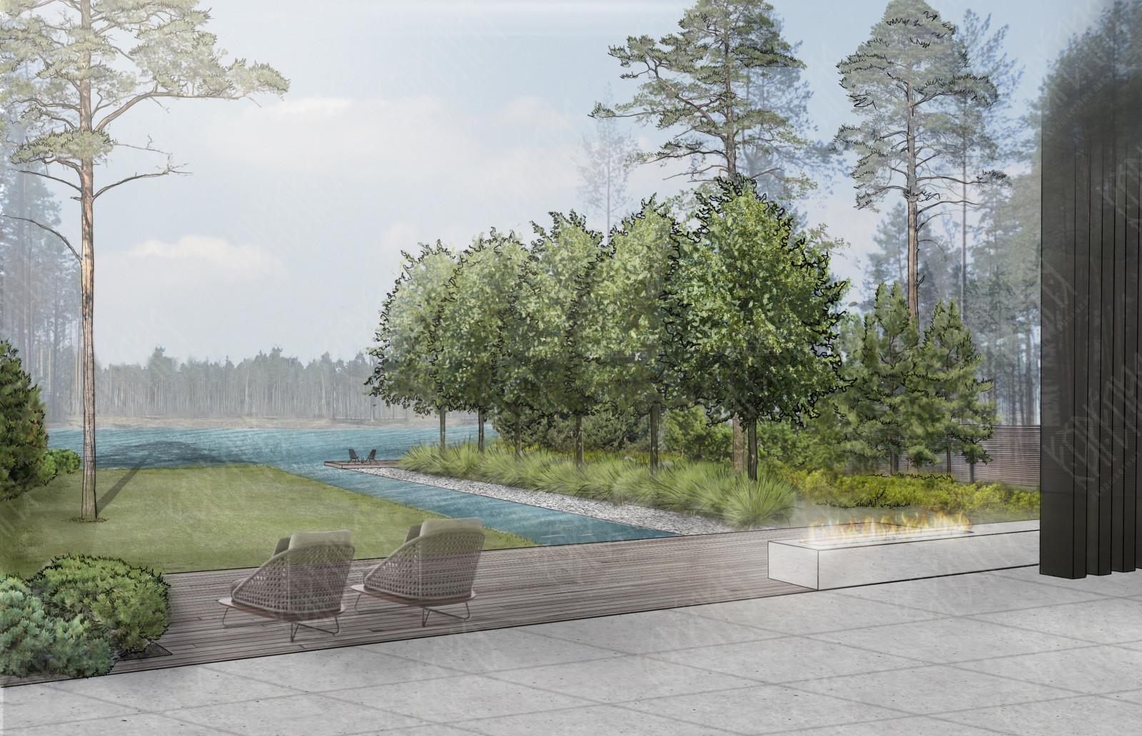 Зона отдыха