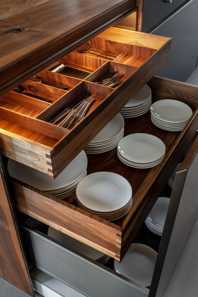 ПРОЕКТ КУХОННОГО ПРОСТРАНСТВА UNIQPLACE SHOWROOM