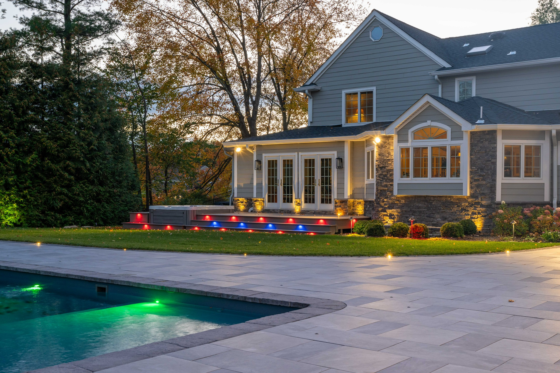 Porcelain Paradise with a Party Pavilian