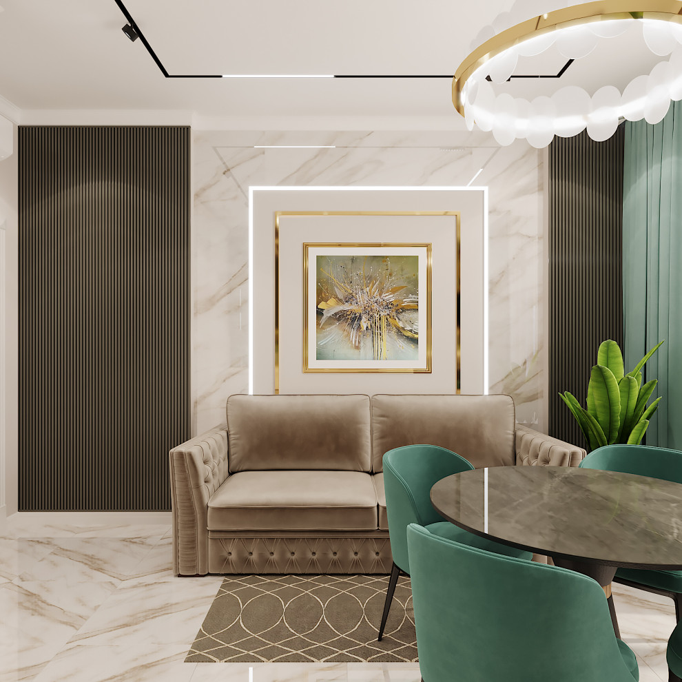 Кухня-гостиная. ЖК Береговой