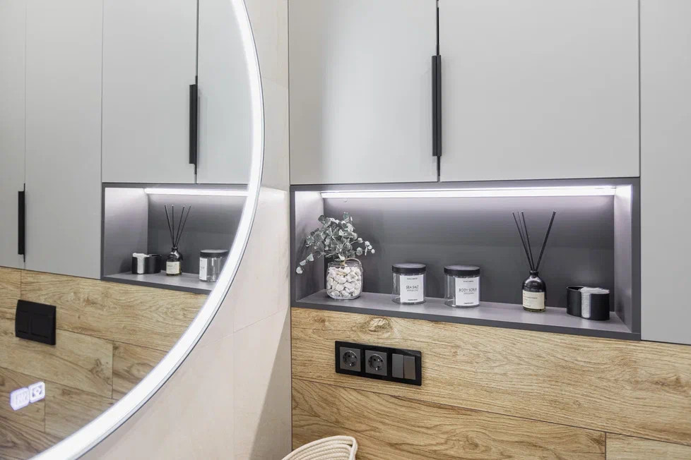 Красивая квартира 56 м² в современном стиле