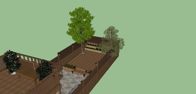Multi level deck 