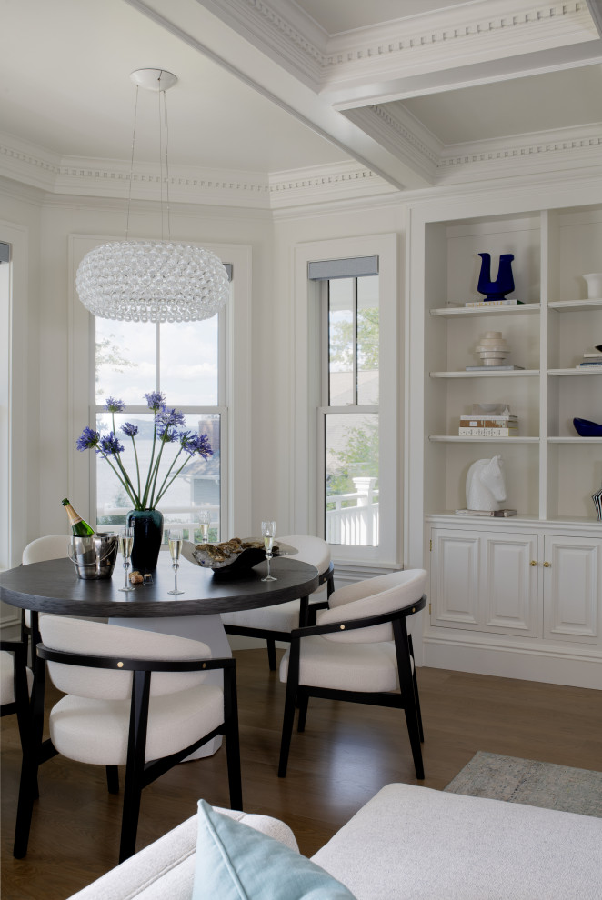 Example of a trendy dining room design in Other