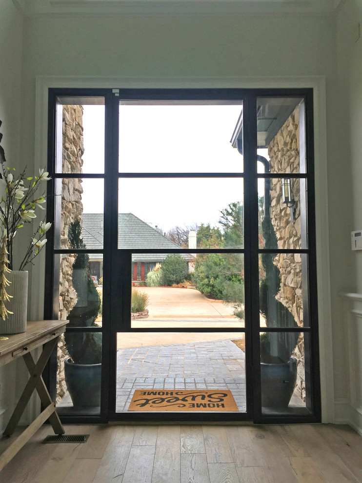 This is an example of a traditional entryway in Oklahoma City.