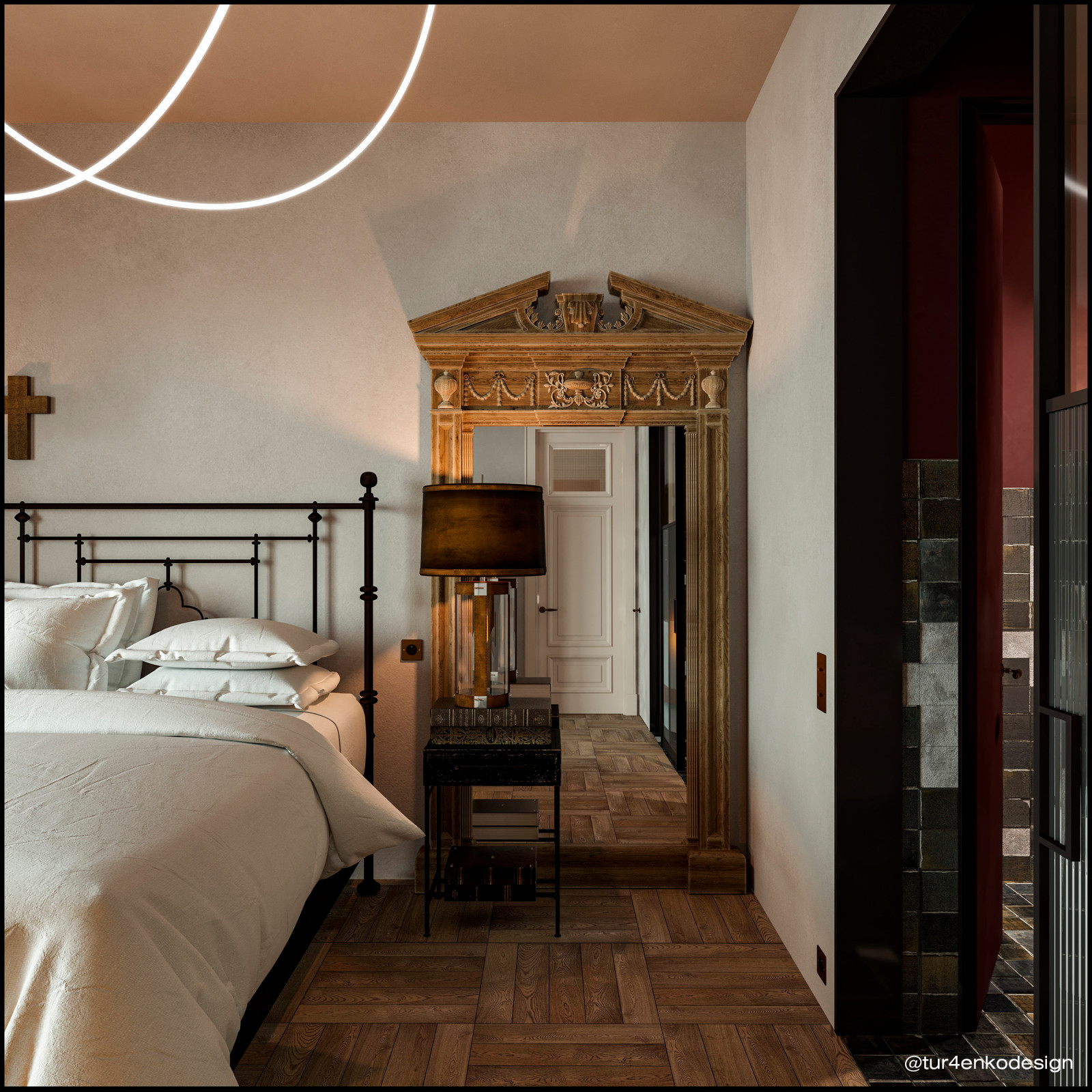 Эклектичный дизайн квартиры 100 м2 в ЖК "Павелецкая сити"