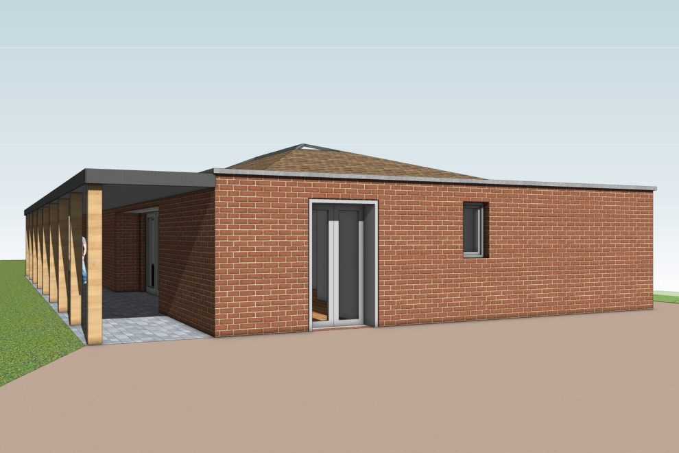 Erection of outbuilding