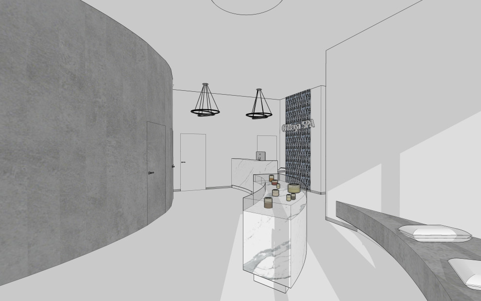 Дизайн проект Спа комплекса "O'Nega" на берегу Онежского озера