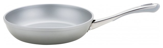 Prestige Prism Non Stick Frying Pan, Silver, 30 Cm