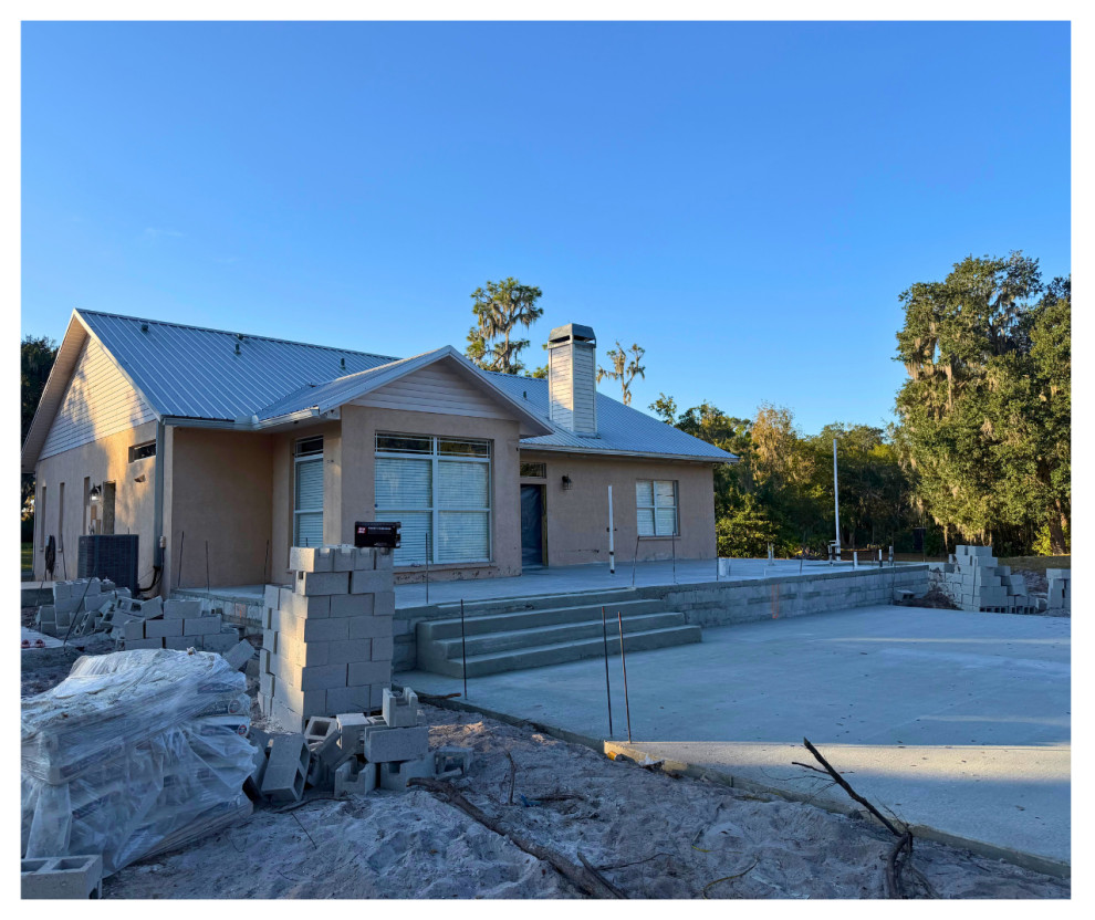 Project Spotlight: Residential Addition — 3 Car Garage + Covered Rear Porch Shel