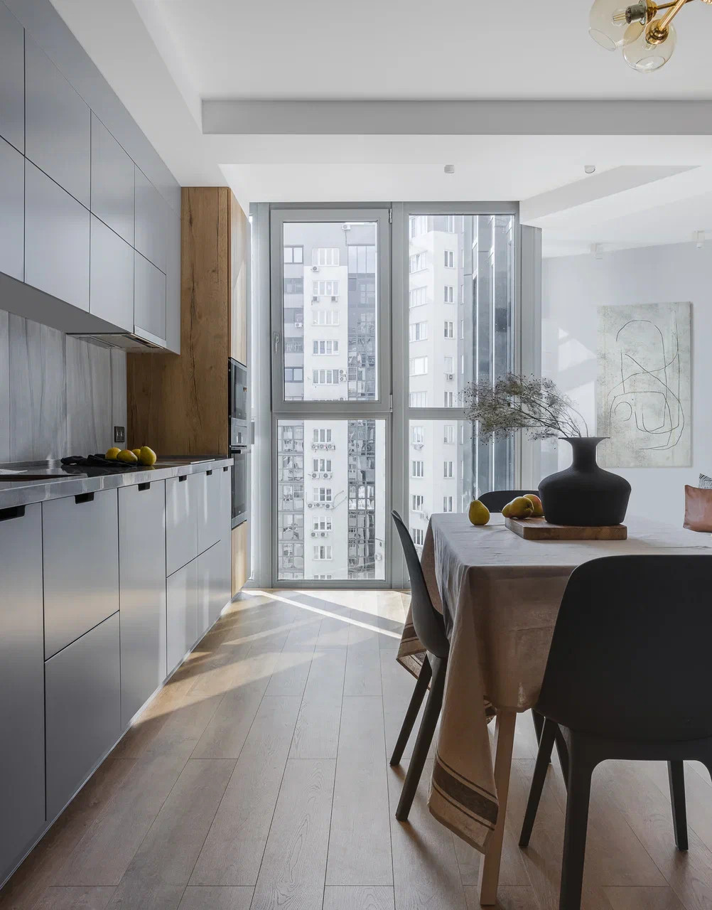 Квартира молодого дизайнера на 19 этаж