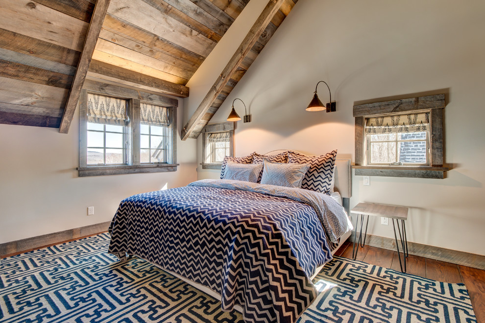 Inspiration for a country bedroom in Boston.