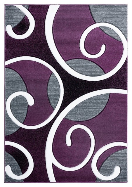 United Weavers Bristol Riley Rug Plum 2050 10382 Contemporary United Weavers Bristol Riley Rug Plum