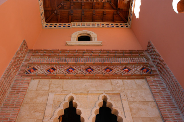 Architectural ceramics detail #2 coastal-courtyard