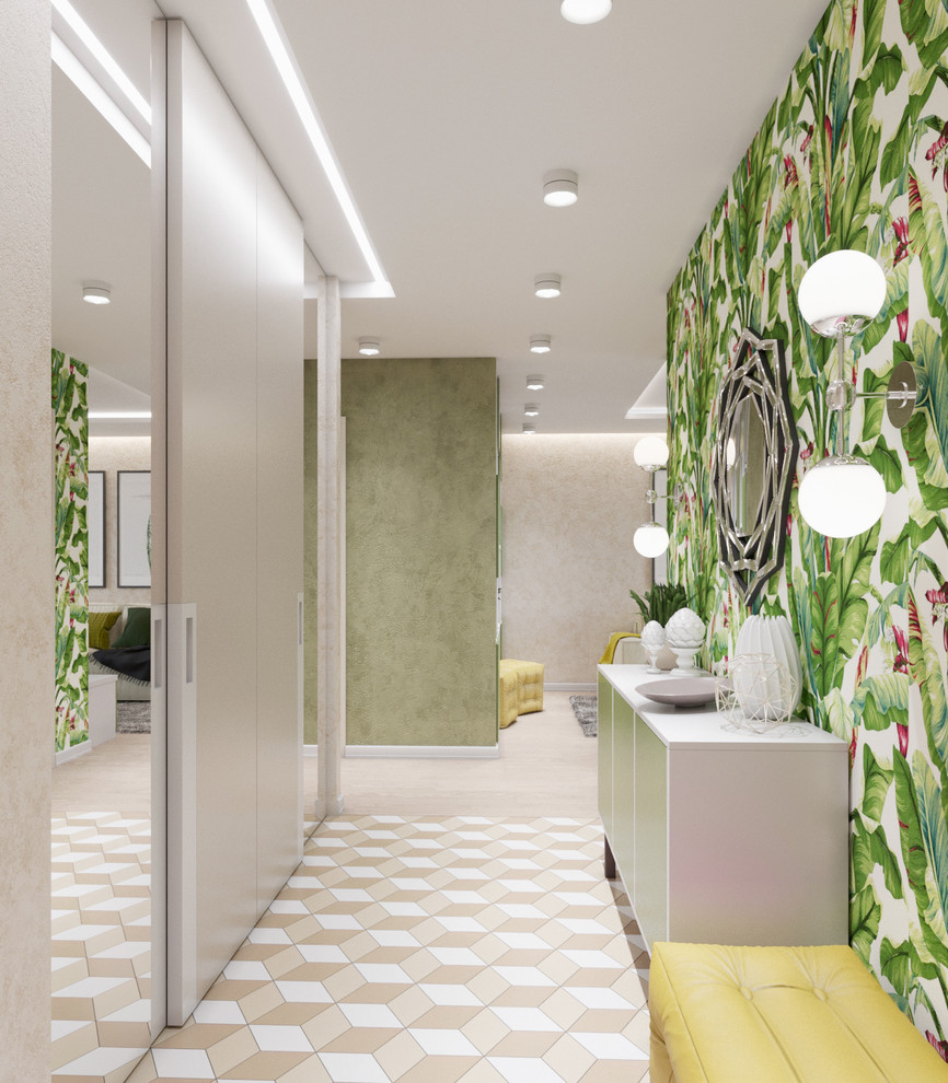 В листьях банана