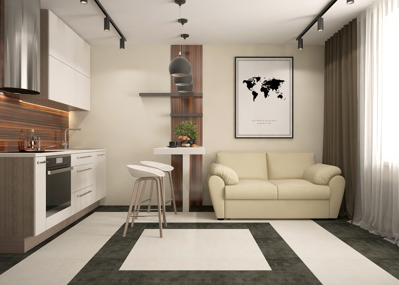 Квартира-студия ЖК "Я - романтик"