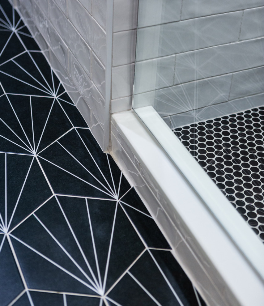 Tiprigan Master Bath | Littleton, CO | Art Deco Contemporary Renovation