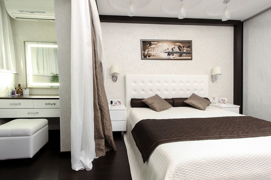 Спальня в квартире - студии