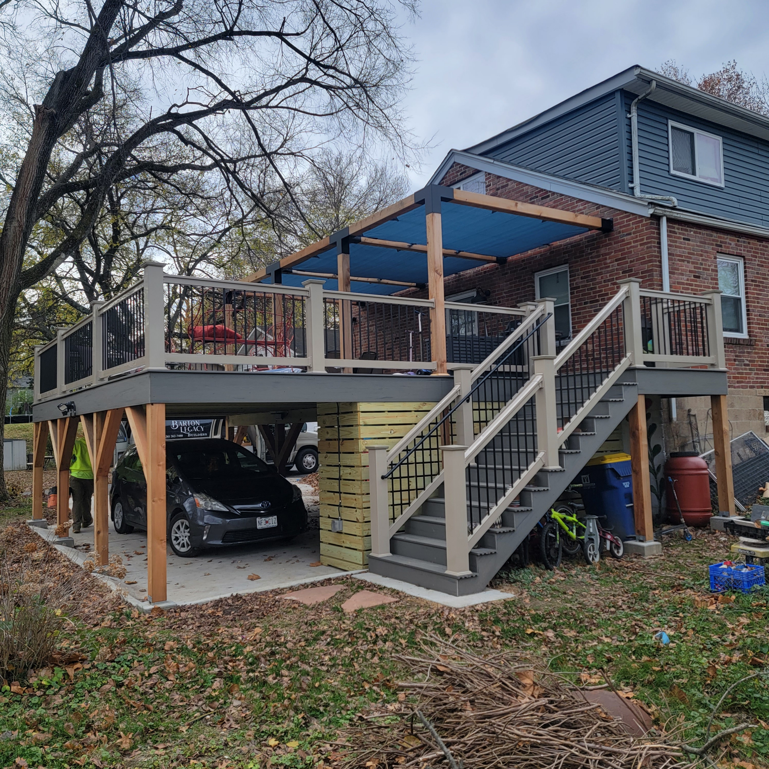 Webster Groves Deck, Patio, and Storage